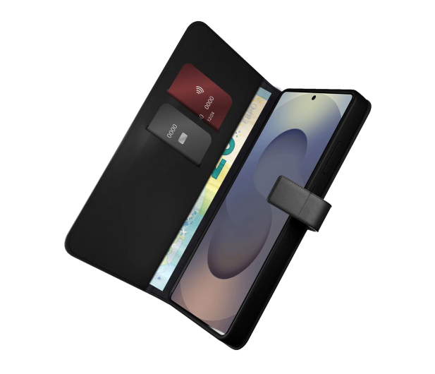 Puro Booklet Case z klapką i portfelem do Samsung Galaxy S25 Ultr - 1346144 - zdjęcie 2